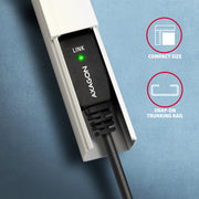 Axagon ADR-215B USB 2.0 A-M -> B-M active connecting/repeater cable 15m