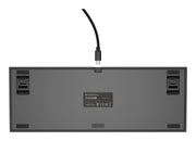 GENESIS Thor 404 TKL tangentbord Spela USB QWERTY Amerikanskt internationellt Svart