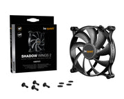 be quiet! Shadow Wings 2 140mm PWM Datorväska Fan