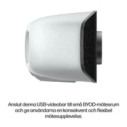 HP Poly Studio V12 USB-videobar utan nätaggregat