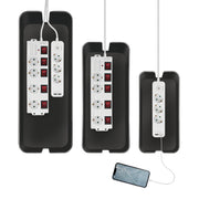 LogiLink KAB0077 kabelsamlare Universal Kabeldosa Svart