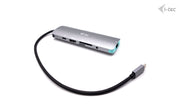 i-tec Metal C31NANODOCKLANPD dockningsstationer för bärbara datorer Kabel USB 3.2