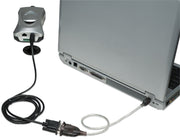 Manhattan 151801 seriella kablar Silver 0,45 m USB A Serial/COM/RS232/DB9