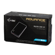 i-tec MYSAFE35U401 Hölje för lagringsenheter HDD-hölje Svart