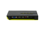 LevelOne KVM-0421 KVM-switchar Svart