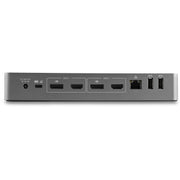 StarTech.com Universell dockningsstation för bärbara datorer med två 4K-bildskärmar