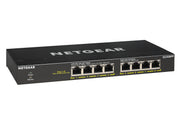 NETGEAR GS308PP Ohanterad Gigabit Ethernet (10/100/1000) Strömförsörjning via