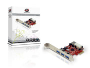 Conceptronic C4USB3EXI nätverkskort/adapters Intern USB 3.2 Gen 1 (3.1 Gen 1)