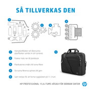 HP Professional 15,6 tum väska för bärbar dator