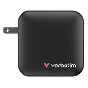 Verbatim Mini GaN Charger 165W Universal Svart AC Snabb laddning inomhus