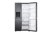 LG GSLV71MCTE Kombinerad kyl/frys side-by-side Fristående 635 l Svart