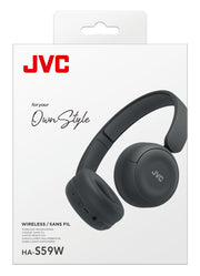 JVC HA-S59W Headset Kabel & Trådlös Huvudband Musik/vardag USB Type-C