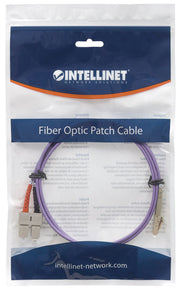 Intellinet 750929 InfiniBand och fiberoptisk kabel 2 m LC SC Violett