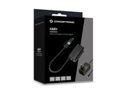 Conceptronic ABBY21B kabelomvandlare (hane/hona) USB Type-A SATA 22-pin Svart