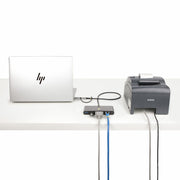 StarTech.com USB-C-hubb med Ethernet och RS-232
