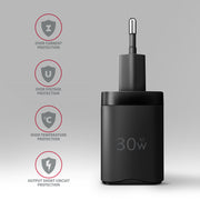 Axagon ACU-PD30 mobilladdare Mobiltelefon