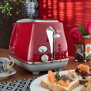 De’Longhi Icona Capitals 6 2 skivor 900 W Röd