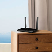 TP-Link TL-MR150 trådlös router Snabb Ethernet Singel-band (2,4 GHz) 4G Svart