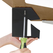 LogiLink KAB0070 kabelsamlare Bord Kabelränna Svart