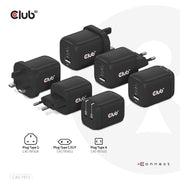 CLUB3D CAC-1913 mobilladdare Mobiltelefon,