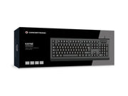 Conceptronic KAYNE01IT tangentbord Kontor USB QWERTY Italiensk Svart