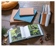 Hama Wrinkled fotoalbum Brun 36 ark 10 x 15 Bokbindning