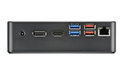 Shuttle NC40U7 datorhölje & moderkort 0.84L sized PC Svart i7-1255U Intel SoC