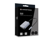Conceptronic BIAN08G kortläsare USB 3.2 Gen 2 Type-C Grå