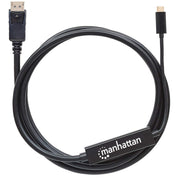 Manhattan 152464 videokabeladapter 2 m USB Type-C DisplayPort Svart