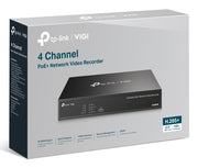 TP-Link VIGI NVR1004H-4P-2TB Svart