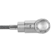 Targus ASP95MKGLX-25 kabellås Silver 2 m