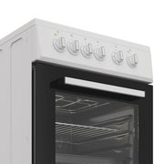 Indesit I5V8PMW spis Fristående köksspis Elektrisk Keramisk Vit