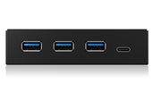ICY BOX IB-HUB1418-i3 Svart