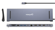 Manhattan 190305 dockningsstationer för bärbara datorer Kabel USB 3.2 Gen 1 (3.1 Gen