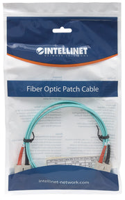 Intellinet 751025 InfiniBand och fiberoptisk kabel 1 m SC Aqua