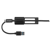 Targus ACC110401GLX USB-kablar 0,1 m USB A USB C Svart