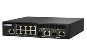 QNAP QSW-M2108R-2C nätverksswitchar hanterad L2 2.5G Ethernet (100/1000/2500)