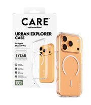 PanzerGlass CARE by Urban Explorer Case Transparent w. White MagSafe iPhone 17 Pro