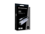 Conceptronic ABBY25G dockningsstationer för bärbara datorer Kabel USB 3.2 Gen 1 (3.1