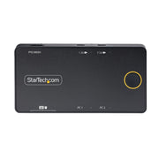 StarTech.com C2-H46-UC2-PD-KVM KVM-switchar Svart