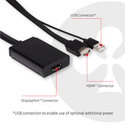 CLUB3D HDMI 1.4 to DisplayPort 1.1 AdapterHDMI 1.4 to DisplayPort 1.1 Adapter
