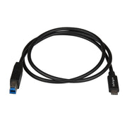 StarTech.com 1 m USB-B till USB-C-kabel