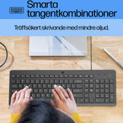HP 150 trådbunden mus och tangentbord