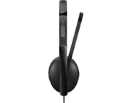 Lenovo 4XD1M39029 hörlur och headset Kabel Huvudband USB Type-C Svart