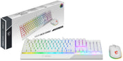 MSI S11-04DE305-CLA tangentbord Mus inkluderad Spela USB QWERTZ tyska Vit