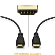 Techly ICOC HDMI2-4-060 HDMI-kabel 6 m HDMI Typ A (standard) Svart