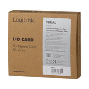 LogiLink PC0031 nätverkskort/adapters Intern RS-232