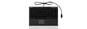 KeySonic ACK-540U+ (DE) tangentbord Kontor USB QWERTZ tyska Svart
