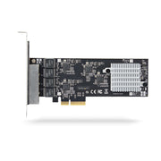 StarTech.com Nätverkskort med 4 portar och 2,5 Gbps NBASE-T PCIe - 4x1G