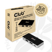 CLUB3D CSV-1591 dockningsstationer för bärbara datorer Dockning USB 3.2 Gen 1 (3.1